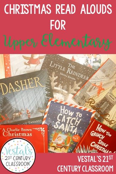 Here are my favorite Christmas read alouds for upper elementary. This teacher blog post also includes a list of Christmas activities to use with each book.#vestals21stcenturyclassroom#christmasreadalouds#christmasbooks#christmasreadingactivities#christmasclassroomideas Upper Elementary Christmas, Christmas Read Alouds, Holiday Read Alouds, Christmas Reading Activities, Christmas Read Aloud, Best Christmas Books, Christmas Picture Books, Count Down To Christmas, 3 Dinosaurs