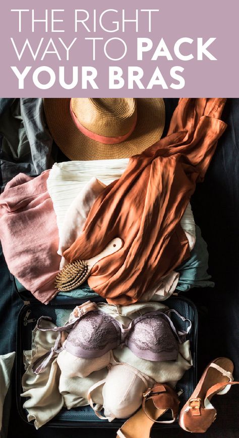 Yes, there is a right way to #pack your #bras. #packingtips #traveltips #packing #bracare #suitcase #travel #lingerie #careforbras How To Pack Bras In A Suitcase, Suitcase Travel, How To Measure Yourself, Packing List For Travel, How To Measure, Travel Tattoo, Best Cities, Travel Packing, Packing Tips