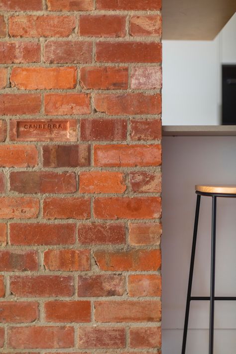 Recycled red bricks Single Red Brick For Materal Board, Exposed Red Brick, Red Bricks Wall, Brick Wallpaper Red, Red Clay Bricks, Brick Detail, Study Nook, Big Kitchen, Best Insulation