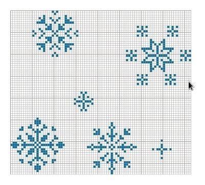 Mode Origami, Snowflake Cross Stitch Pattern, Snowflake Cross Stitch, Tiny Cross Stitch, Halloween Cross Stitch Patterns, Christmas Embroidery Patterns, Crochet Xmas, Winter Cross Stitch, Cross Stitch Christmas Ornaments