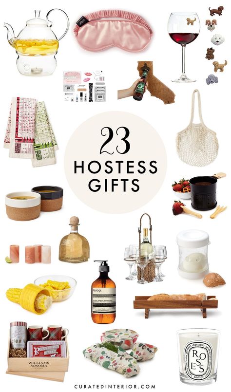 23 Best Hostess Gifts - You know that one friend who is always entertaining? She seems to have everything necessary, but you know there has to be something she’s missing, or something to make her life easier. This list will help you get the perfect gift for her! Find the best entertaining gifts and Christmas party gifts here. #christmas #gifts #hostess #giftguides Best Hostess Gifts, Curated Interior, Mini Emergency Kit, Supreme Design, Christmas Party Gifts, Hostess Gift Ideas, Amazon Favs, Gift Crates, Air Clay