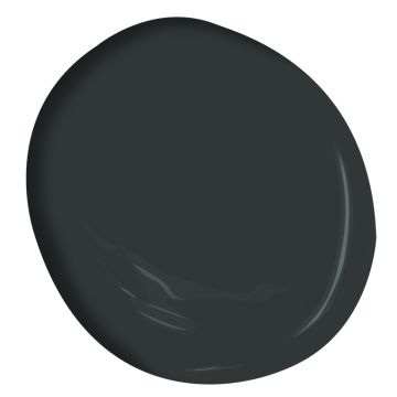 Benjamin Moore Black, Benjamin Moore Green, Darkest Black Color, Hudson Homes, Benjamin Moore Colors, Black Knight, Blackest Night, Rich Green, Blackest Knight