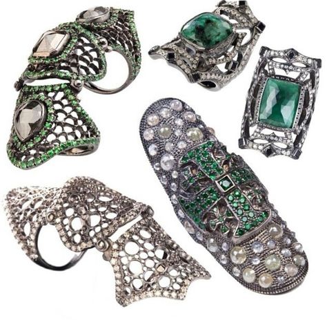 Loree Rodkin ~ Instagram Loree Rodkin Jewelry, Armor Ring, Knuckle Rings, Classic Jewelry, Hand Jewelry, Jewelry Trends, Old World, Jewelry Inspiration, Fashion Beauty