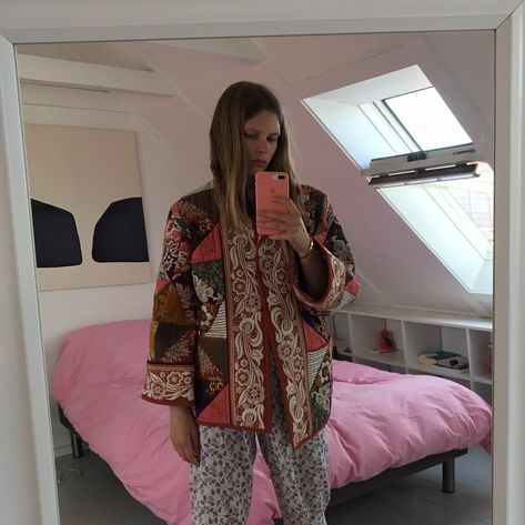 Caroline Brasch, Caroline Brasch Nielsen, Juergen Teller, Vintage Valentino, Mia 3, Quilt Jacket, Vintage Vogue, Fast Fashion, New Vintage