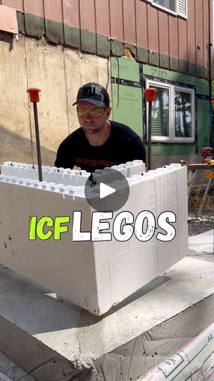 Lego Hacks Diy, Building Legos, Icf Blocks, Big Lego, Level 7, Hacks Diy, The Blocks, Home Renovation, Tiny House