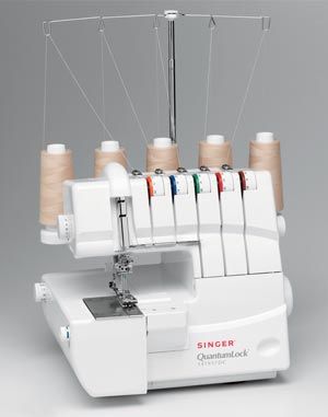 Singer  QUANTUMLOCK 14T957DC Serger Singer Overlock, Overlock Machine, Serger Sewing, Sewing Machine, Metal Frame, Make It Simple, Sewing Projects, Thread, Couture