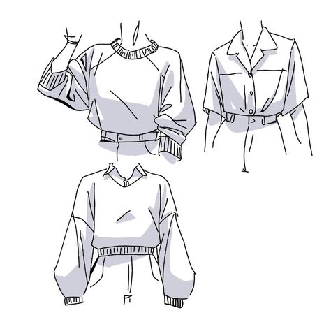 Anime Hoodie Drawing Reference, How To Draw Baggy T Shirt, Drawing Ideas Shirts, Baggy Outfit Drawing Reference, Clothes Drawing Template, How To Draw Long Sleeve Shirts, Shirts For Drawing, Collard Shirt Drawing Reference, Sweat Shirt Drawing