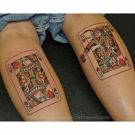 King Of Hearts Card Tattoo, King Of Hearts Tattoo, Spades Tattoo, Playing Card Tattoos, Queen Of Hearts Tattoo, Spade Tattoo, Queen Of Hearts Card, Hearts Tattoo, Card Tattoo Designs