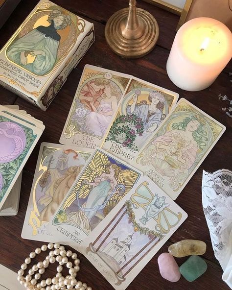 Yennefer Of Vengerberg, Crystal Aesthetic, 카드 디자인, Baby Witch, Tarot Cards Art, Season Of The Witch, Witch Aesthetic, Oracle Cards, Tarot Decks