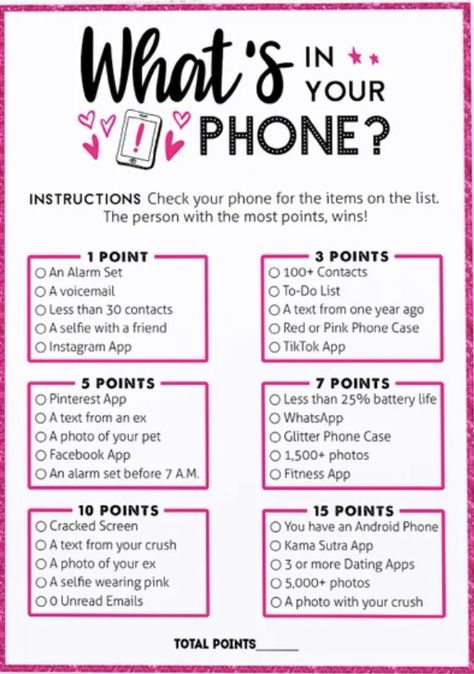 Fun Ideas For Ladies Night, Ladies Night Sleepover Ideas, Game Night Activities For Adults, Grown Up Games Night Parties, Non Alcoholic Party Games, Lady’s Night Ideas, 30th Birthday Game Night Theme, Lady Party Games, Games For Ladies Night Woman Fun