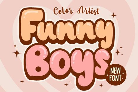 Introducing the Funny Boys Font, where laughter and creativity collide! This playful and whimsical font is designed to add a dash of humor and charm to your designs. With its quirky letterforms and delightful characters, Funny Boys Font will bring smiles to everyone’s faces. Whether you’re designing funny greeting cards, hilarious posters, or playful social […] Get your free download of the Funny Boys Font now at FreeFontDL - Free Font Download! Funny Fonts, Whimsical Typeface, Font Minimalist, Boy Fonts, Modern Fonts Free, Casual Fonts, Disney Alphabet, Font Creator, Free Font Download