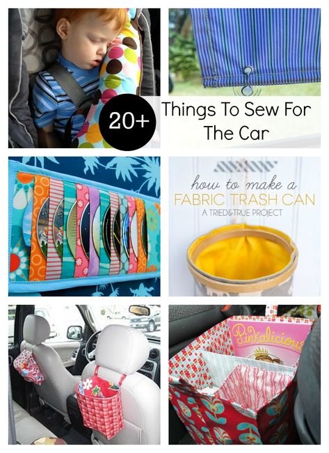 Car Organization Diy, Things To Sew, Tote Bag Pattern Free, Car Craft, Headband Tutorial, Sew Ins, Diy Things, Beginner Sewing Projects Easy, Matchbox Cars