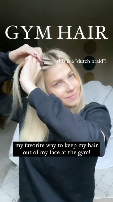 number4haircare on Instagram: Take your gym hair to the next level with this cute #hairtutorial featuring ✨@lipswithlucy✨⁣⁣ ⁣⁣ Tag your #gym buddy + bookmark for future.… Easy Workout Hairstyles, Cute Ponytail, Gym Hair, Style Hacks, Gym Buddy, Limp Hair, Cute Ponytails, A Hairstyle, Haircut Style