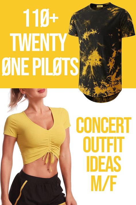 Going to a TØP concert and don't know what to wear? We have gathered amazing and unique TØP style outfits, so you can put together your ideal concert outfit! Twenty One Pilots Concert Outfit, Twenty One Pilots Concert, Don't Know What To Wear, Concert Outfit Ideas, Unique Top, M F, One Pilots, Twenty One Pilots, Style Outfits