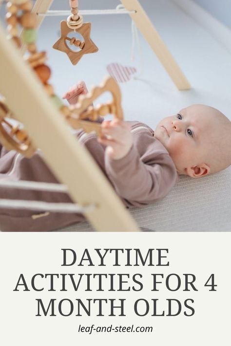 Activities 4 Month Old, 4 Month Baby Activities, 4 Month Old Baby Activities, 5 Month Old Baby Activities, Stimulation Activities, Developmental Activities, Infant Development, Activity Sensory, 8 Month Baby