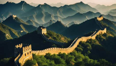 Exploring the Ancient Wonders of the Great Wall of China: Your Ultimate Sightseeing Companion Great Wall Of China Landscape, Chinese Civilization, Beacon Tower, Chinese Dynasties, Warring States Period, Chinese People, Great Wall Of China, Cultural Identity, Watch Tower