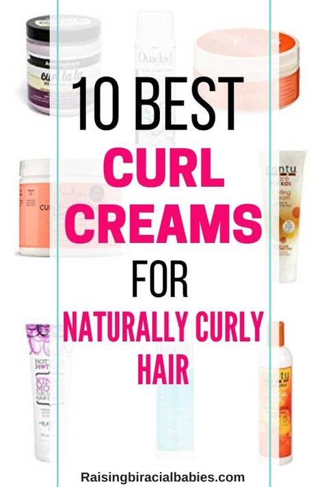 Best Curl Cream, Curly Hair Cream, Frizzy Curly Hair, Biracial Hair, Mixed Curly Hair, Curl Defining Cream, Naturally Curly Hair, Mixed Hair, Curl Cream