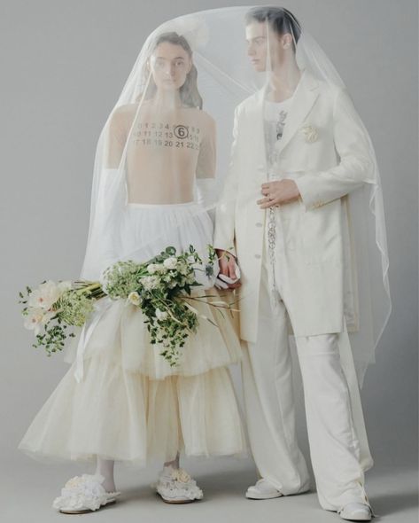 Moodboard Couple, Wedding Reference, Anti Bride, Mary Sue, Editorial Wedding, Mm6 Maison Margiela, Wedding Couples, Pre Wedding, Wedding Photo