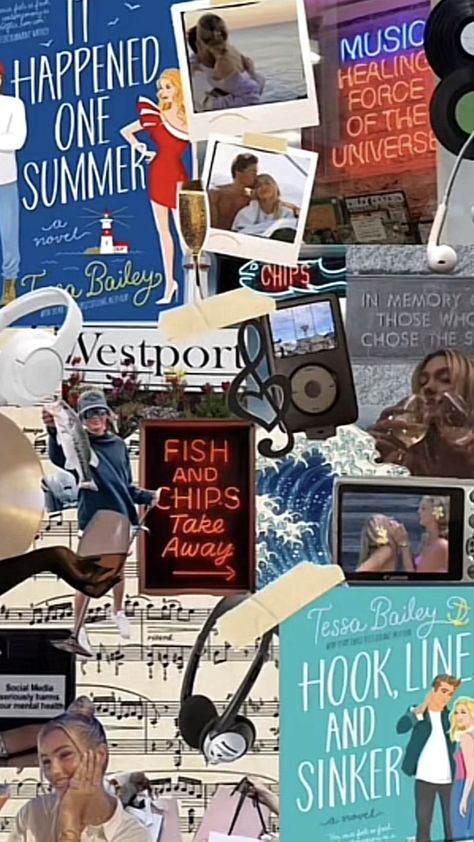 It Happened One Summer Aesthetic, It Happened One Summer, Hook Line And Sinker, Book Instagram, Books Aesthetic, Cat Books, One Summer, Sea Fish, Book Aesthetic