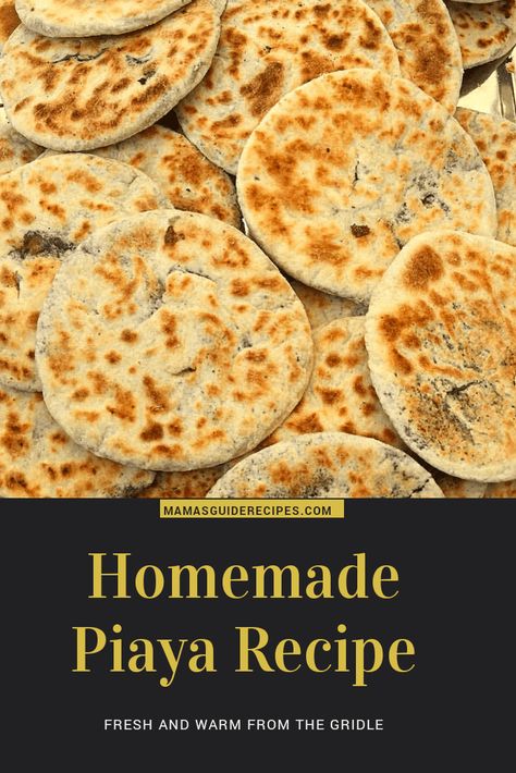 HOMEMADE PIAYA     Recipe➡️ Pinoy Breads Filipino Recipes, Piaya Recipe Rice, Piaya Recipe, Pinoy Bread, Filipino Bread Recipe, Red Bean Dessert, Filipino Kakanin, Filipino Sweets, Filipino Delicacies