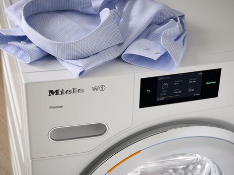 Miele Washer and Dryer - Everything You Need to Know [REVIEW] Miele Washer And Dryer Laundry Rooms, Miele Laundry, Miele Washer And Dryer, Miele Range, Ventless Dryer, Miele Appliances, Detergent Dispenser, Washing Machine 25"-26" Wide, Laundry Dryer