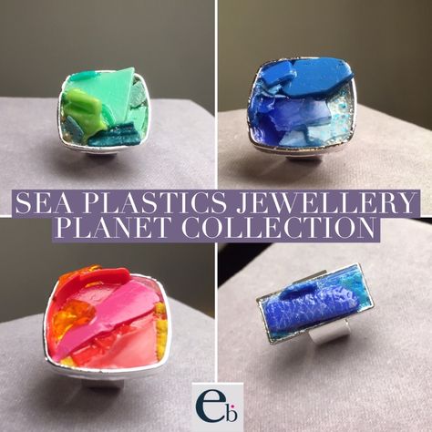 Recycled Plastic Jewellery, Plastic Jewellery, Clean Beach, Plastic Pollution, Recycled Jewelry, Plastic Jewelry, Jewellery Ideas, Year 11, Jewellery Design