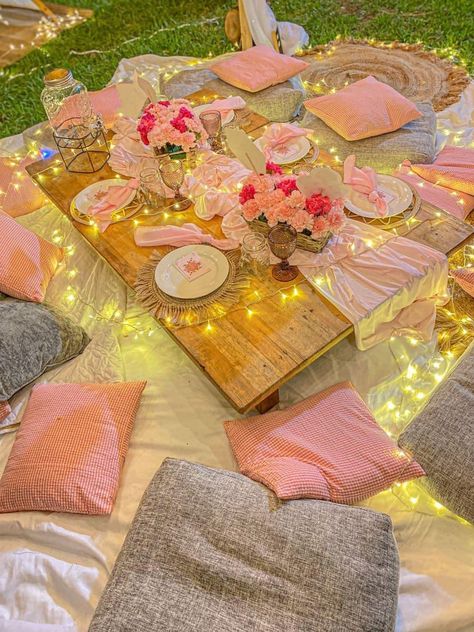 Fairy Picnic Ideas, Beach Dinner Parties, Sweet Sixteen Birthday Party Ideas, Backyard Birthday Parties, Girly Birthday Party, Picnic Birthday Party, Things To Try, Simple Birthday Decorations, Backyard Birthday