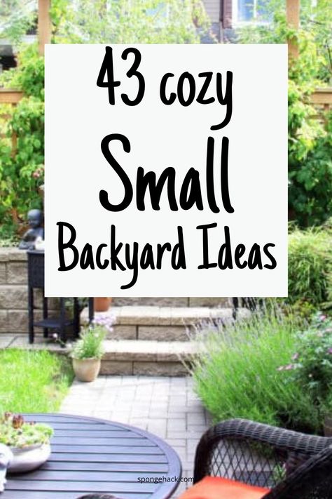 Are you looking for a way to create a stunning backyard, but you have limited space? My backyard is small and sloping a bit and filled with trees too. My plan is to do some small backyard landscaping. But, there’s only a small space to do anything, really. I don’t even have a backyard deck, […] Cheap Gardening, Diy Backyard Projects, Gardening Party, Backyard Sitting Areas, Beginners Gardening, Deco Garden, Photos Landscape, Gardening Tricks, Home Garden Ideas