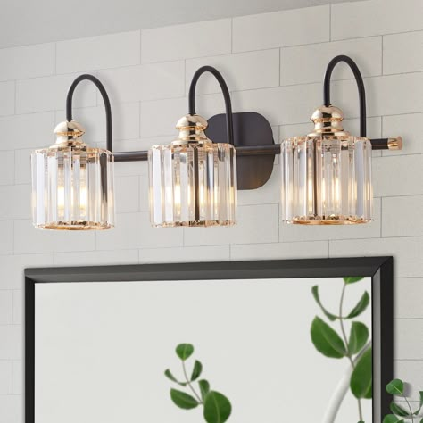 2024 Bathroom, Makeover Bathroom, Organization Bathroom, Inspiration Bathroom, Vintage Bath, Remodel Bathroom, Vanity Lights, Gold Bathroom, Bath Vanity Lighting