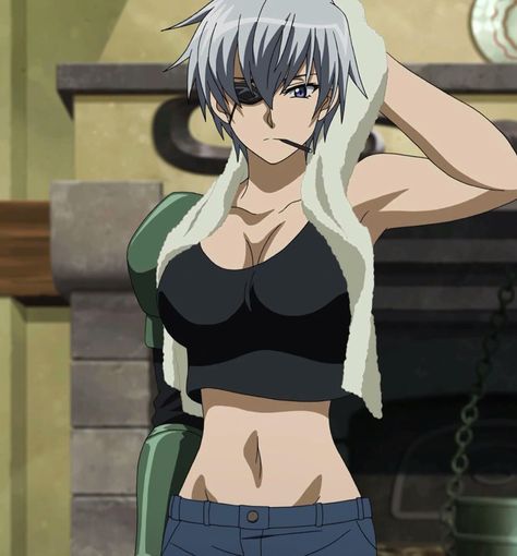 Akame ga kill - Najenda Leader Akame Ga Kill Najenda, Akame Ga Kil, Night Raid, Akame Ga, White Hair, An Anime, Anime Character, Anime Icons, Dragon Ball