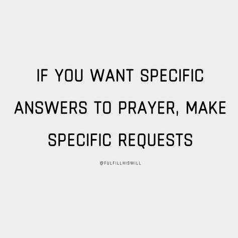 Go boldly to God with specific prayers! 🙏🏽 #FULFILLHISWILL #FHW Bold Prayers, Spiritual Words, Prayer Life, 2020 Vision, God Quotes, Prayer Quotes, Christian Life, Quotes About God, Fact Quotes