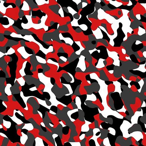 Black Red White Grey Camouflage Camo Pattern Red And Black Camouflage Wallpaper, Tumbler Prints, Camouflage Wallpaper, Male Body Drawing, Black And White Camo, Red Camo, Dad Tattoos, Camo Patterns, Lavender Blush