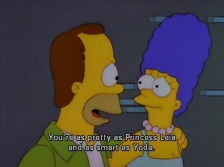 What a pick-up line :P Romantic Memes, Simpsons Funny, Homer And Marge, Simpsons Quotes, Romantic Words, Matt Groening, The Simpson, My Funny Valentine, Homer Simpson