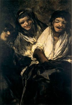 5 Insane Theories That Change How You See Great Works Of Art | Cracked.com Francis Goya, Goya Paintings, Scary Paintings, Istoria Artei, Women Laughing, Francisco Goya, Spanish Painters, Spanish Artists, Wow Art