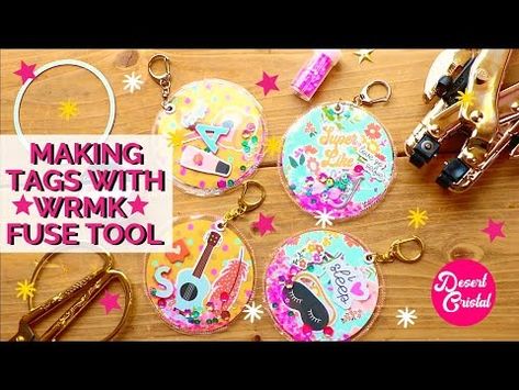 (1) Making Tags with WRMK Fuse Tool | DesertCristal - YouTube We Are Memory Keepers, Fuse Tool, Love Selfie, Virtual School, Cardmaking And Papercraft, We R Memory Keepers, Pocket Letters, Diy Tags, Tool Gifts