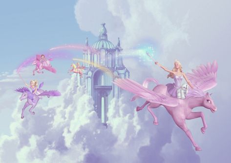 Barbie Pegasus, Magic Of Pegasus, Barbie Horse, Princess And The Pauper, Barbie Cartoon, Barbie Images, Barbie Princess, Barbie Dream, Movie Wallpapers