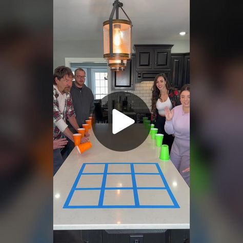 Cup Games For Kids, Flip Cup Game, Ping Pong Party, Christmas Party Games For Groups, Fun Games For Adults, Summer Party Games, Family Games Outdoor, Queen Videos, Fun Group Games