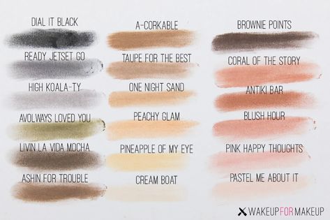 Eyeshadow Names, Eyeshadow Packaging, Limelife Makeup, Alcone Makeup, Cute Eyeshadow Looks, Limelife By Alcone, Eyeshadow For Blue Eyes, Makeup 101, Beauty Guide