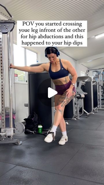 Madeline Snacks | Womens Fat Loss Coach on Instagram: "🫢⬇️ THIS

Cable abductions are a game-changer for targeting your glute medius muscles. 

This exercise works BETTER by contracting and extending the muscle, causing micro-tears that lead to growth and strengthening. 

The point with crossing over your leg in front of the other is you’re creating a bigger stretch and harder contraction of the muscle making it grow more🔥 

The best part? It’s especially effective for building the elusive “side booty” that can help fill out the glutes and create an illusion for your hip dips 

(remember, hip dips are just a natural part of your bone structure… The dip is literally because there’s no muscle there - it’s all about building the muscle around them to create a fuller look!).

Combine cable a Hip Exercises For Women Bigger, Hip Dip Exercises, Hip Exercises For Women, Glute Medius, Hip Exercises, Exercises For Women, Bone Structure, Hips Dips, Fitness Plan