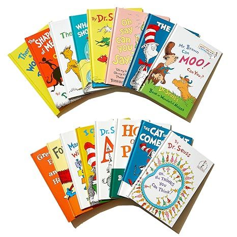 Amazon.com: Dr. Seuss's Ultimate Beginning Reader Boxed Set Collection: Includes 16 Beginner Books and Bright & Early Books (Beginner Books(R)): 9780593646595: Dr. Seuss: Books Preschool Pictures, Dr. Seuss Book, Dr Seuss Books, Kids Library, Beginner Books, Family Reading, Preschool Age, Dr Suess, Kids Story Books