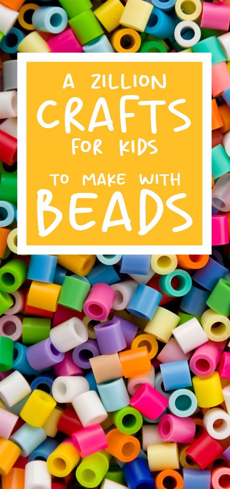 Bead Crafts for Kids Bead Crafts For Kindergarten, Beads Activities For Kids, Craft Beads Ideas, Kids Bead Crafts, Crafts With Pony Beads, Bead Activities For Kids, Preschool Beading Craft, Crafts Using Beads, Bead Crafts For Kids