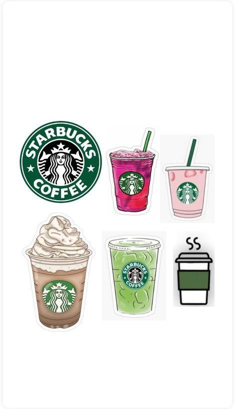 Starbucks Tattoo, Ideas Cartas, Cover Page For Project, Bff Matching, Disney Snacks, Coffee Stickers, Starbucks Coffee, Cricut Vinyl, Classroom Themes