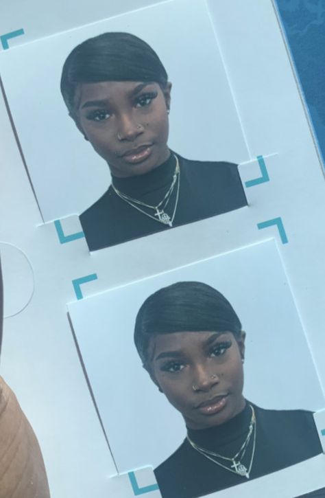 Pretty Id Picture, Drivers Lisence Photos Makeup, Pretty Id Card Picture, Passport Picture, Id Photos, Id Picture, Kids Cycle, Passport Pictures, Black Sisters