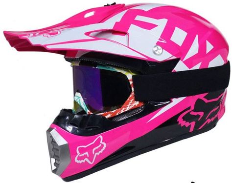 Casque moto rose: Top 5 des plus beaux Casques de moto Rose en 2019 Helmet For Bike, Moto Rose, Fox Helmets, Motocross Girls, Dirt Bike Gear, Moto 50cc, Moto Cross, Sports Bikes Motorcycles, Bike Gear