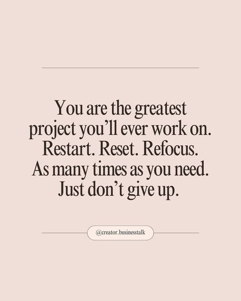 Nothing like a good reset and refocus to kick-start your motivation! 👏 Serving up daily motivation 💪 ✨ @creator.businesstalk ✨ @creator.businesstalk ✨ @creator.businesstalk Empowerment quotes I Motivational quotes I Inspirational quotes I Aspirational quotes I UGC Content Creators I Content Creators I Coaches I Motivational Coaches I Life Coaches I Growth I Building empires I Build confidence I Mindset I Success quotes I Powerful quotes I Self love I International Content Creator Community ... Self Built Quotes, Motivational Quotes For Self Confidence, Being Content Quotes, Self Confidence Building Quotes, Ambitious Quotes, Aspirational Quotes, Ethic Quotes, 2025 Quotes, Creator Quotes