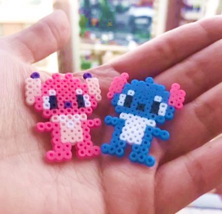 Perler Beads Stitch, Mini Hama Beads, Beads Stitch, Melty Bead Designs, Ironing Beads, Melt Beads Patterns, Angel Stitch, Modele Pixel Art, Easy Perler Beads