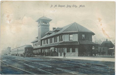 Pere Marquette, Bay City Michigan, Bay County, Vintage Michigan, Tri Cities, Bay City, My Town, Taj Mahal, Michigan