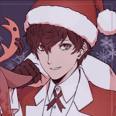 Persona 5 Christmas Icons, Persona 5 Christmas Pfp, Persona 5 Christmas, Persona Christmas, Persona5 Futaba, Matching Pfps Boy Girl, Xmas Pfp, Group Matching Pfp, Christmas Profile