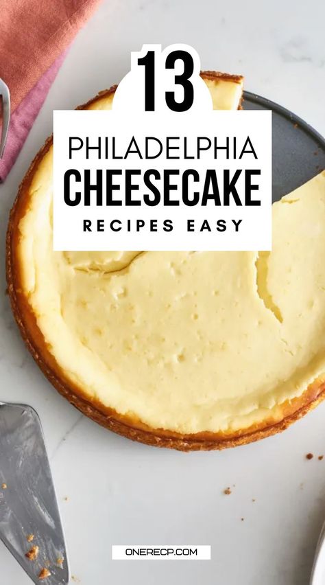 Try these 13 easy Philadelphia cheesecake recipes! Featuring simple ingredients and straightforward steps, these recipes make it a breeze to create rich, creamy cheesecakes with minimal effort. Perfect for effortless indulgence. Honey Wings Recipe, Philly Cheesecake, Cheesecake Recipes Easy, Cream Cheese Cheesecake, Cherry Recipes Dessert, Sour Cream Cheesecake, Cheesecake Recipes Philadelphia, Philadelphia Cheesecake, Triple Chocolate Cheesecake