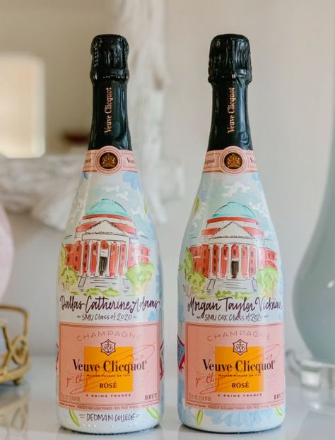 Bedazzled Liquor Bottles, Custom Champagne Bottle, Reims France, Painted Glass Bottles, Poppin Bottles, Hand Painted Wine Bottles, Hand Painted Bottles, Painted Bottle, Painted Wine Bottles